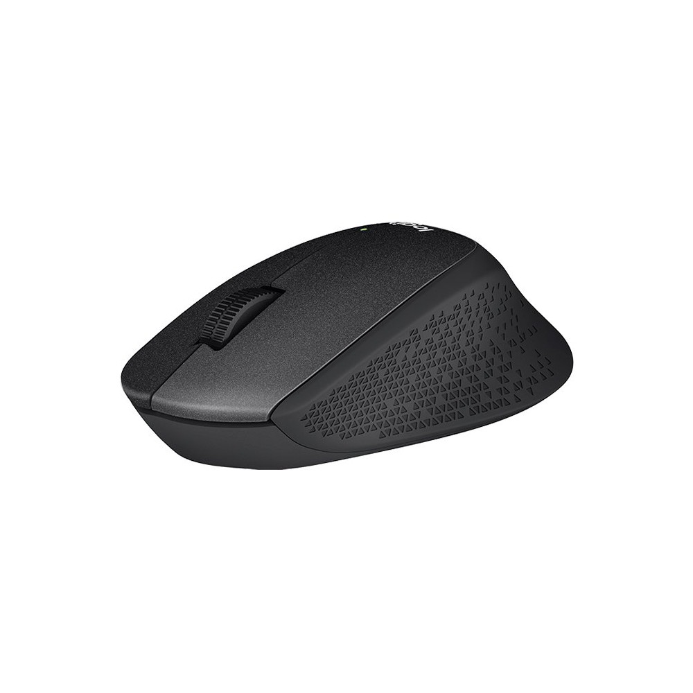 เมาส์ไร้สาย Logitech Wireless Mouse Silent Plus M331 Black