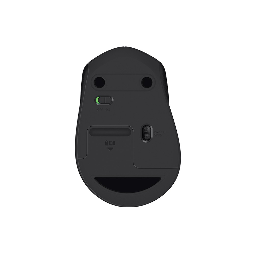 เมาส์ไร้สาย Logitech Wireless Mouse Silent Plus M331 Black