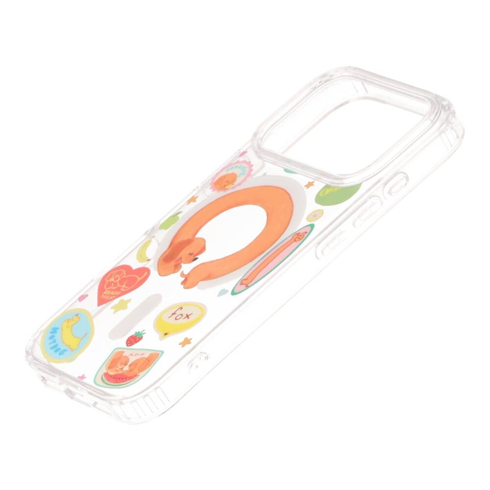 FOX x WORAPEACH เคส iPhone 17 Pro Dachshund Magnetic