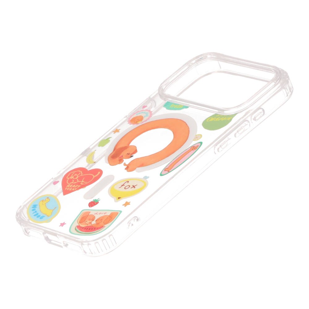 FOX x WORAPEACH เคส iPhone 17 Pro Max Dachshund Magnetic