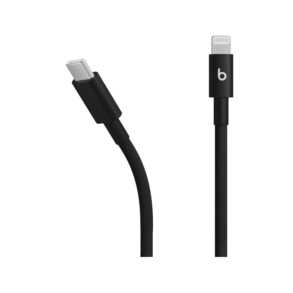 Beats USB-C to Lightning Woven Cable (1.5 m) - Bolt Black