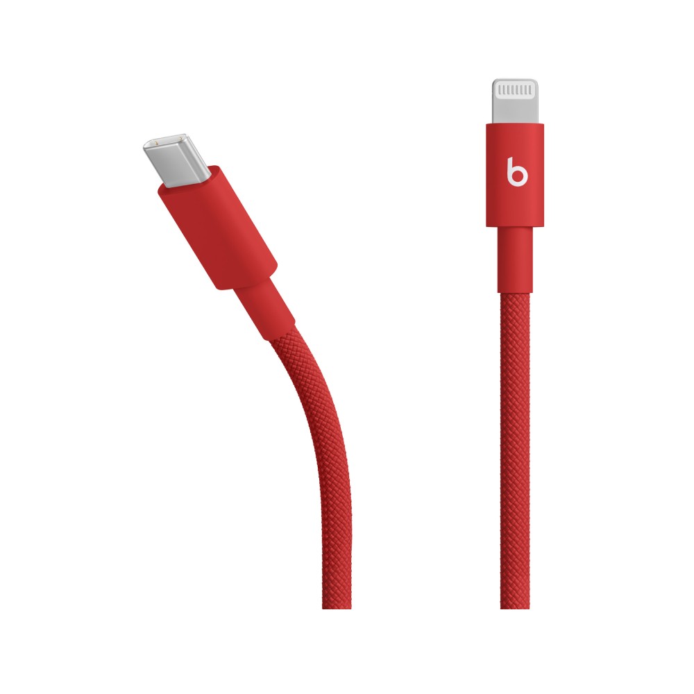 Beats USB-C to Lightning Woven Cable (1.5 m) - Rapid Red