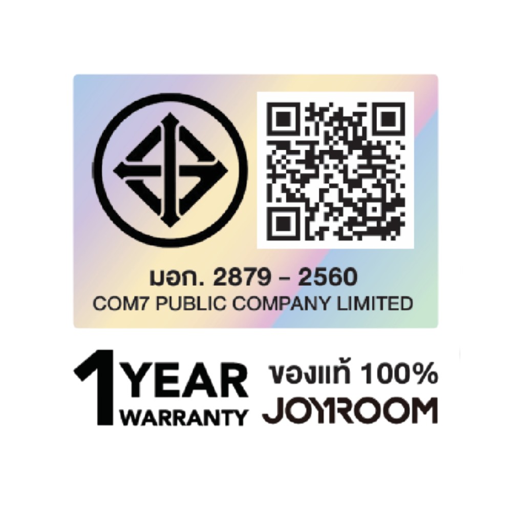 พาวเวอร์แบงค์ JOYROOM 10000mAh mini Dual Cables (JR-PBF27 22.5W) Blue (CCC)
