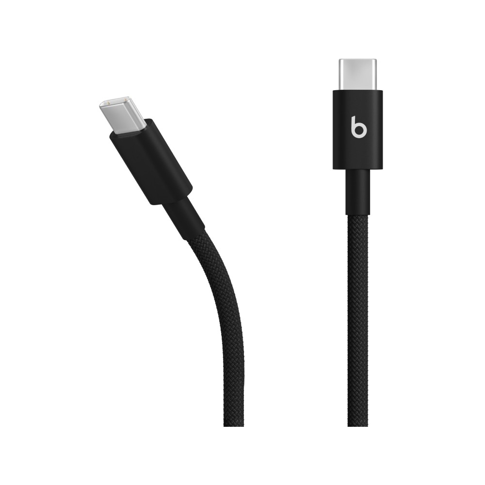 Beats USB-C to USB-C Woven Cable (1.5 m) - Bolt Black