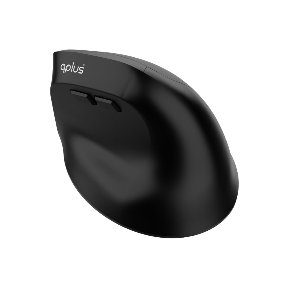 เมาส์ไร้สาย QPLUS Ergonomic Wireless Mouse 1952 Black