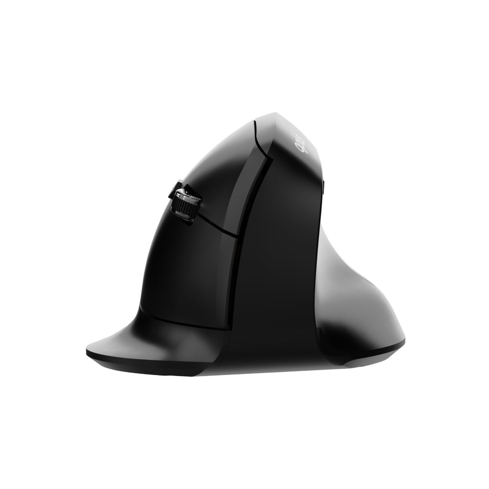 เมาส์ไร้สาย QPLUS Ergonomic Wireless Mouse 1952 Black