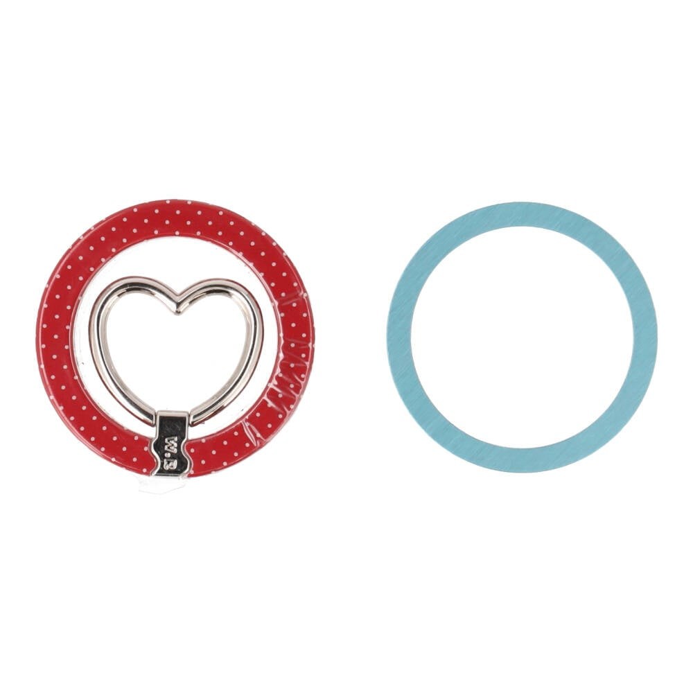 แหวนติดโทรศัพท์ Blue Box Premium Limited Collection Red Polka
