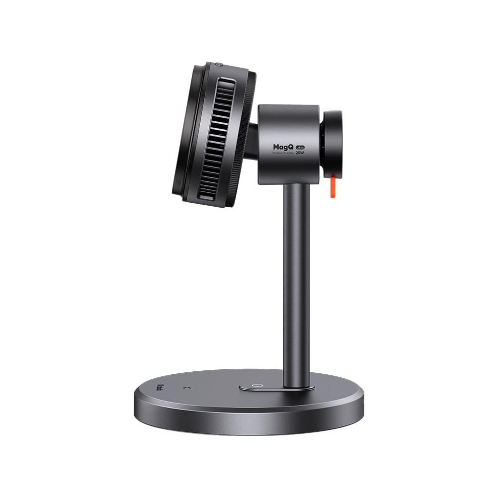 ที่ชาร์จไร้สาย MCDODO 3-in-1 Qi2 Wireless Charger Magnetic MagQ Stand 25W Black (TEC-Cooling)