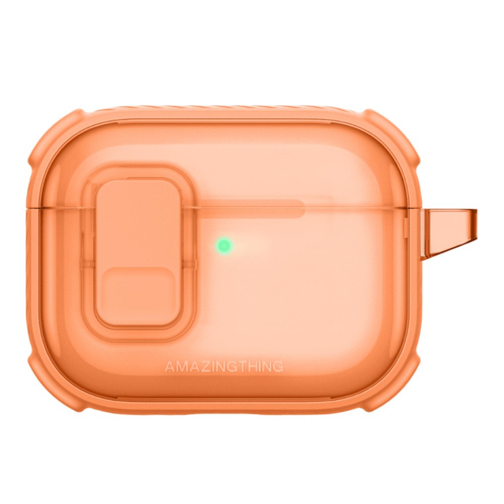 เคส AMAZINGthing AirPods Pro 3 Titan Pro Mag Clear Orange