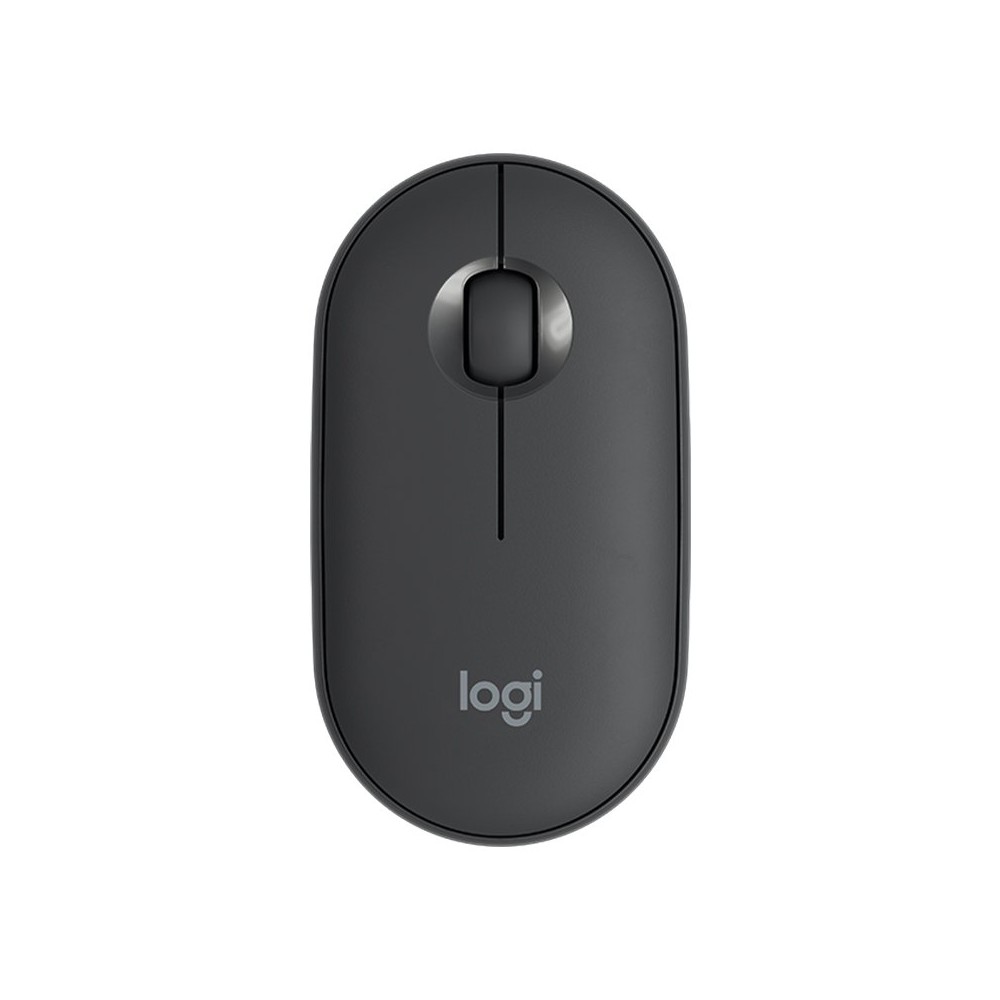 Logitech Bluetooth & Wireless Mouse M350 Pebble Graphite