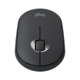 เมาส์ไร้สาย Logitech Bluetooth & Wireless Mouse M350 Pebble Graphite