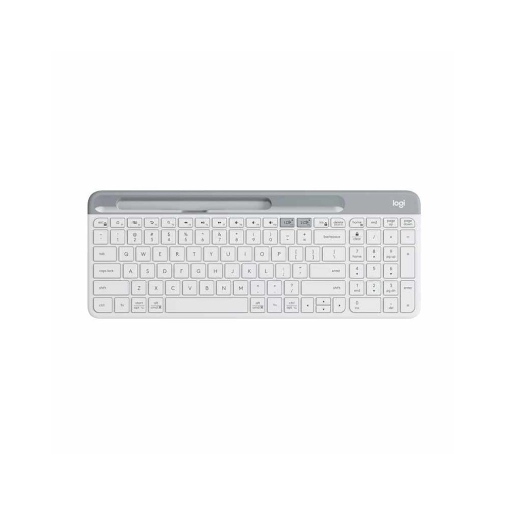 Logitech Bluetooth and Wireless Keyboard Multi-Device K580 Slim Off White (EN)