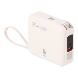 พาวเวอร์แบงค์ Blue Box 20000 mAh built-in Lightning/USB-C PD35W White (EP-P203)(CCC)