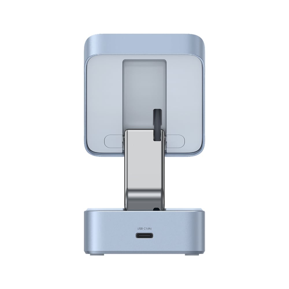 ที่ชาร์จไร้สาย Ugreen 2-in-1 Qi2.2 25W Magflow Foldable Magnetic Stand Blue (55960B)