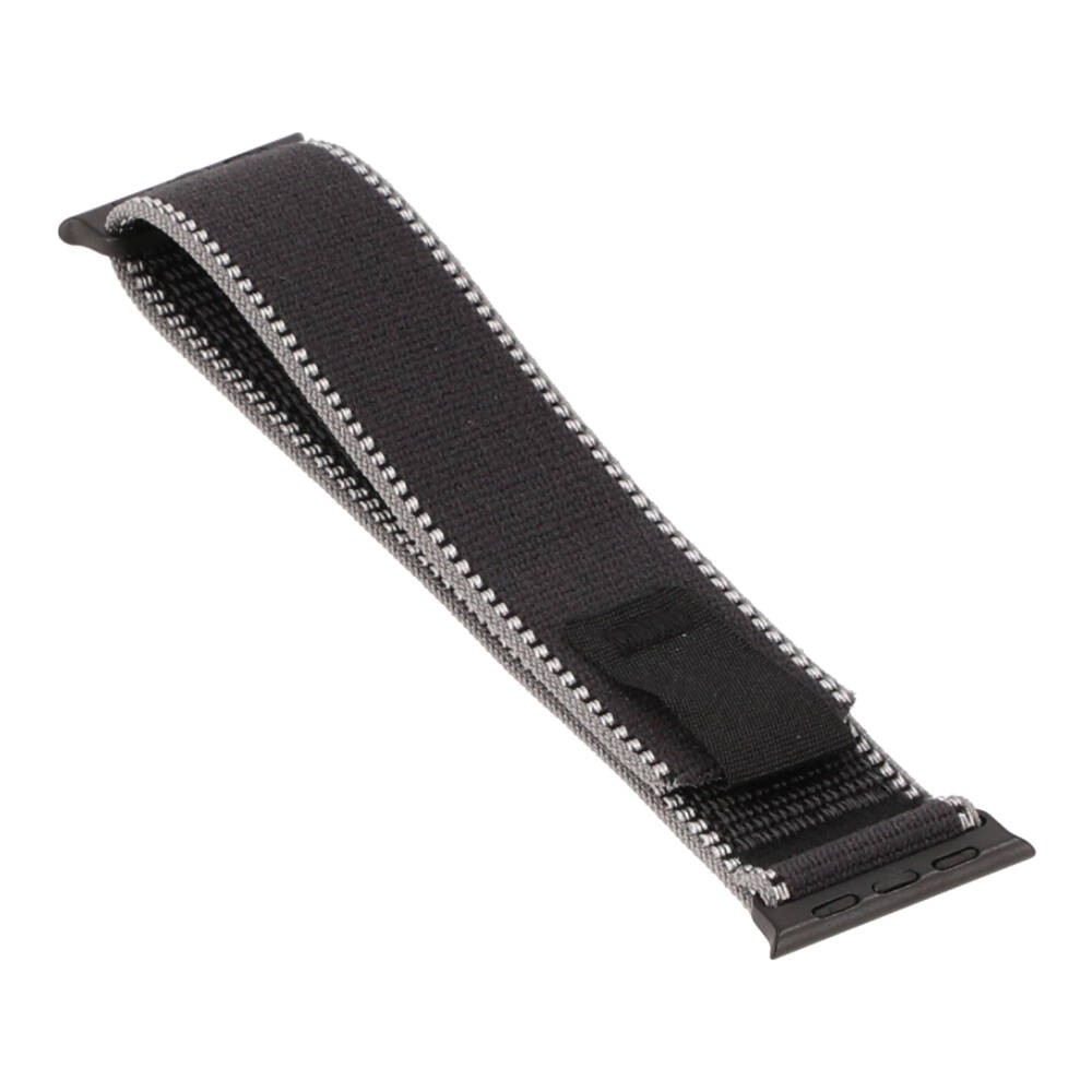 FOX สาย Apple Watch Strap (38/41/(S10&S11) 42mm) Fabric Adjustable Black