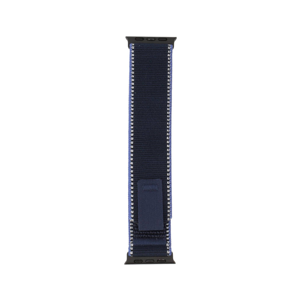 FOX สาย Apple Watch Strap (38/41/(S10&S11) 42 mm) Fabric Adjustable Blue