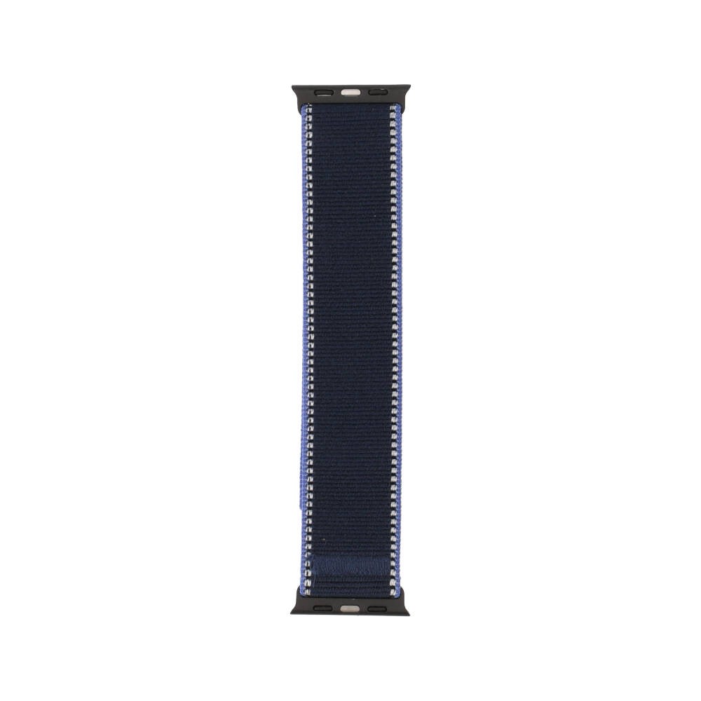 FOX สาย Apple Watch Strap (38/41/(S10&S11) 42 mm) Fabric Adjustable Blue