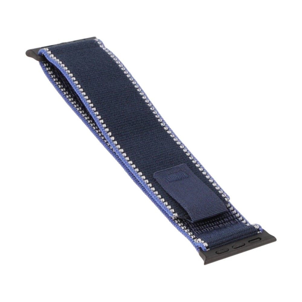 FOX สาย Apple Watch Strap (38/41/(S10&S11) 42 mm) Fabric Adjustable Blue