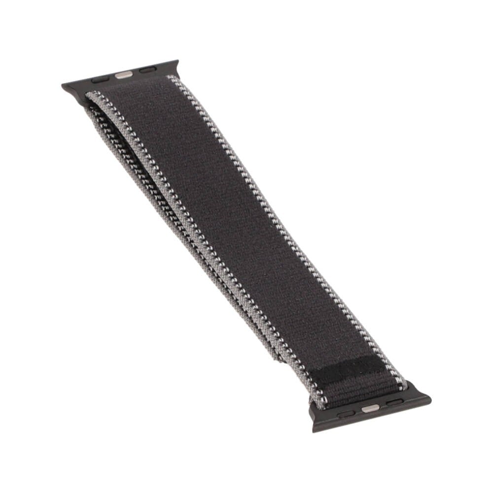 FOX สาย Apple Watch Strap (42/44/45/46/49mm) Fabric Adjustable Black