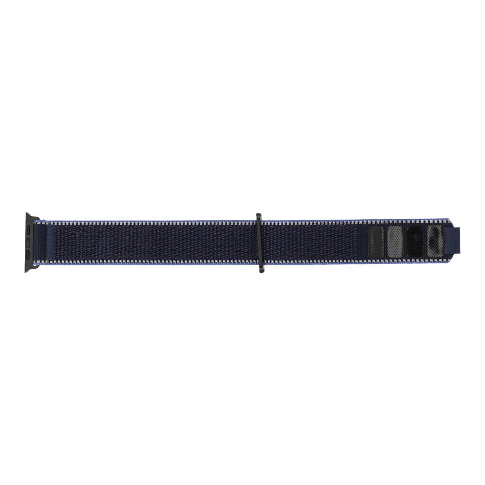 FOX สาย Apple Watch Strap (42/44/45/46/49mm) Fabric Adjustable Blue