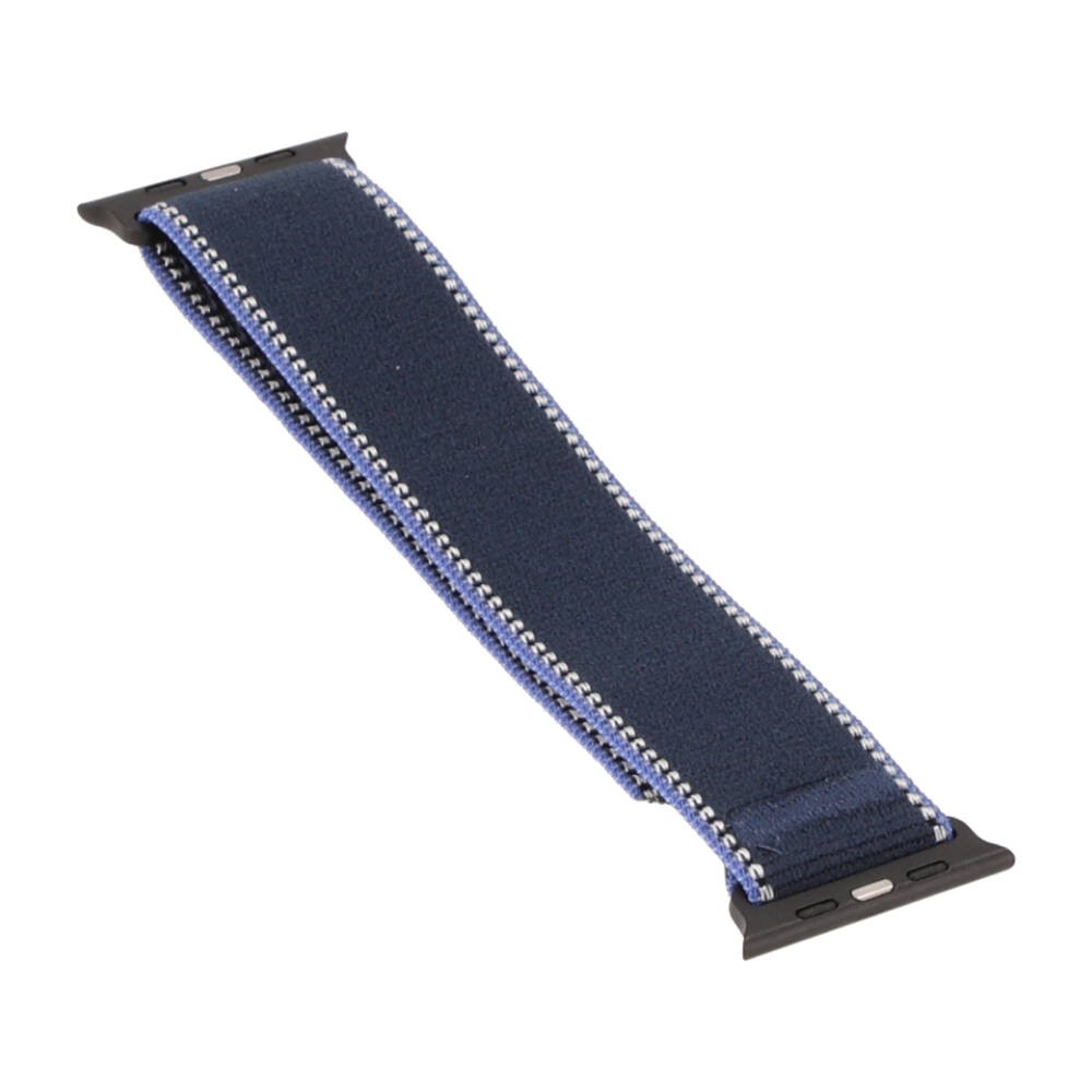 FOX สาย Apple Watch Strap (42/44/45/46/49mm) Fabric Adjustable Blue