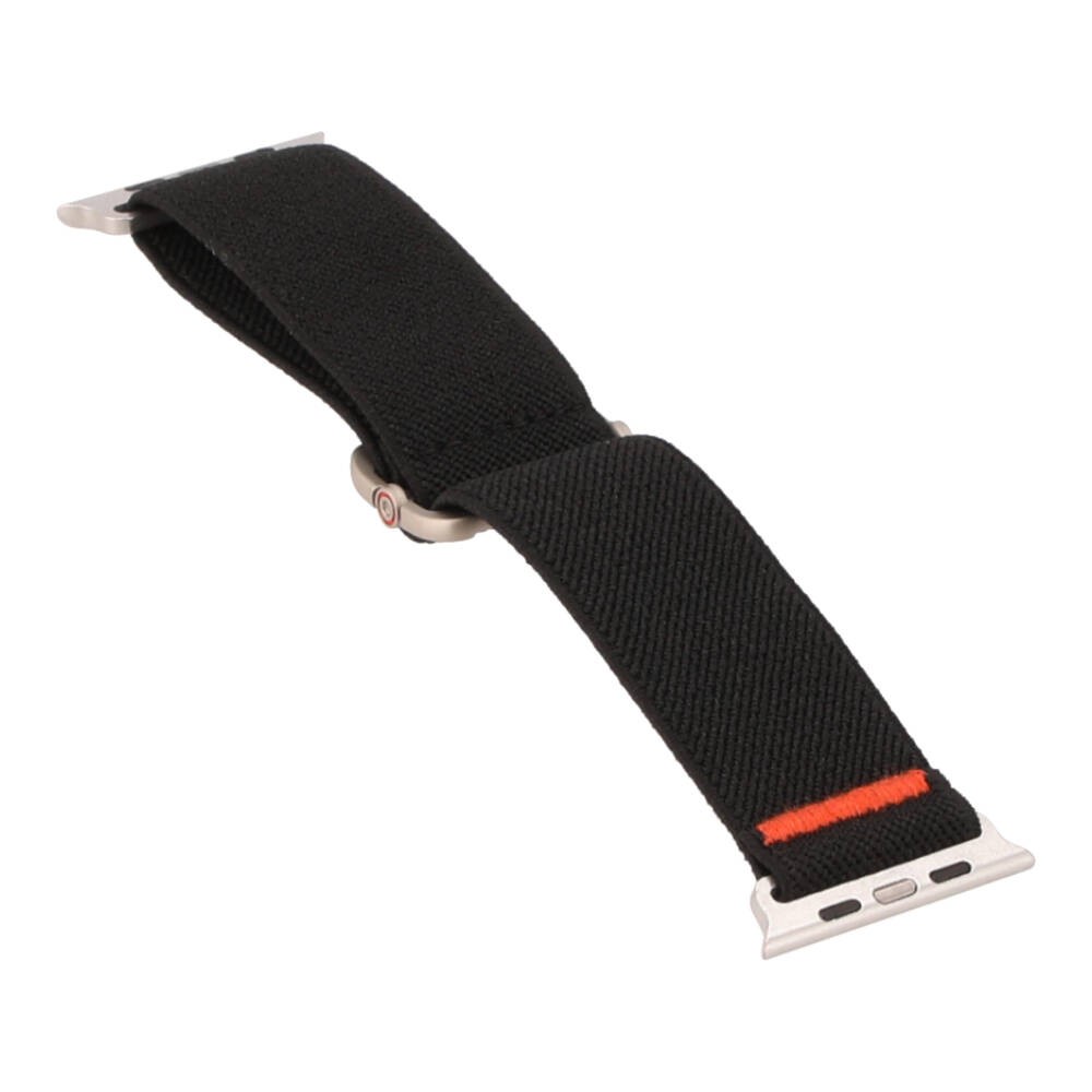 FOX สาย Apple Watch Strap (42/44/45/46/49mm) Active Woven Sport Black