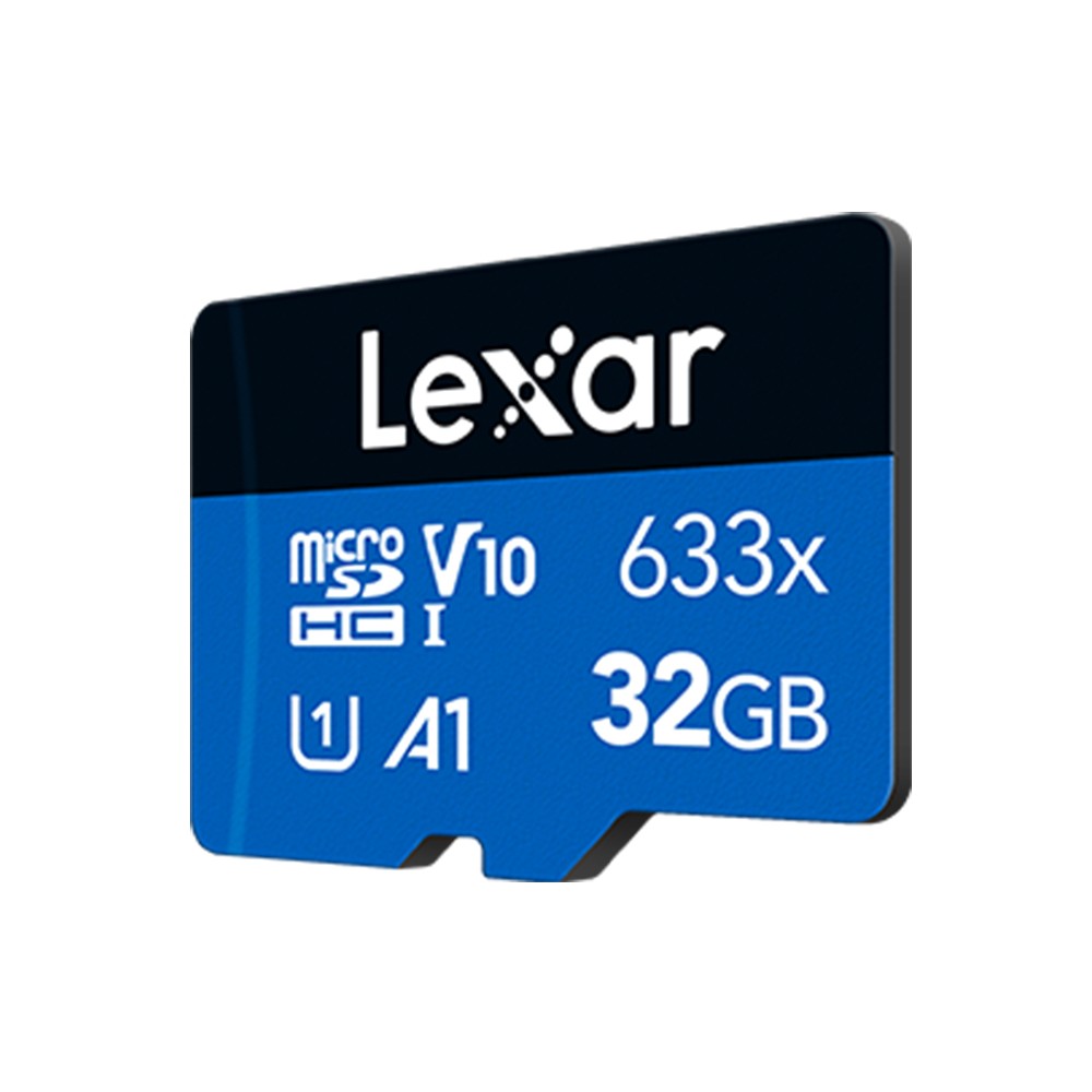 [ของแท้] เมมโมรี่การ์ด Lexar MicroSDHC 32GB High Performance BL 633x Global