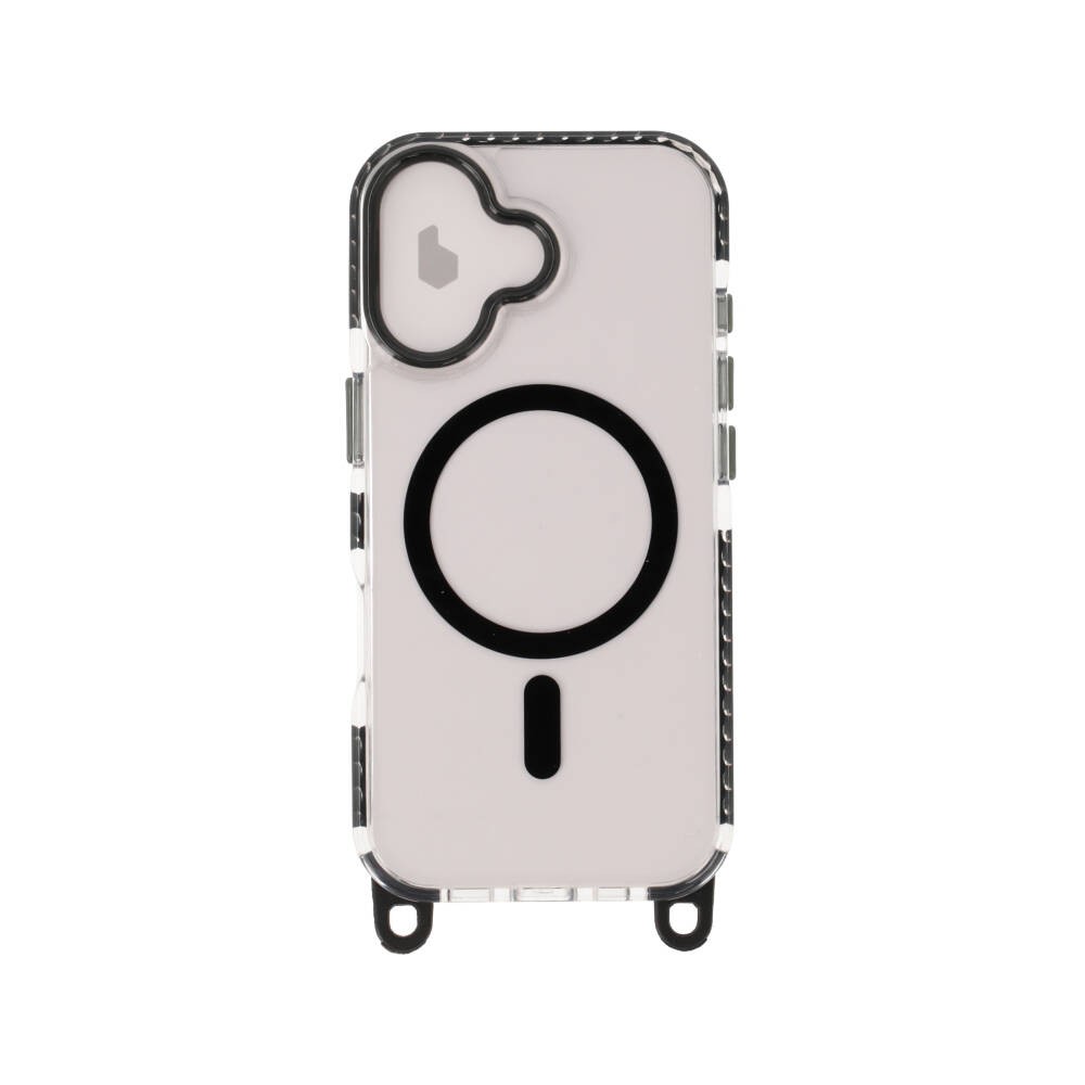เคส Blue Box iPhone 17 LanyardFlex Clear Black