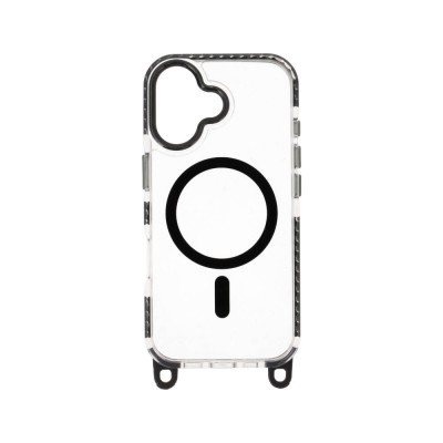 เคส Blue Box iPhone 17 LanyardFlex Clear Black