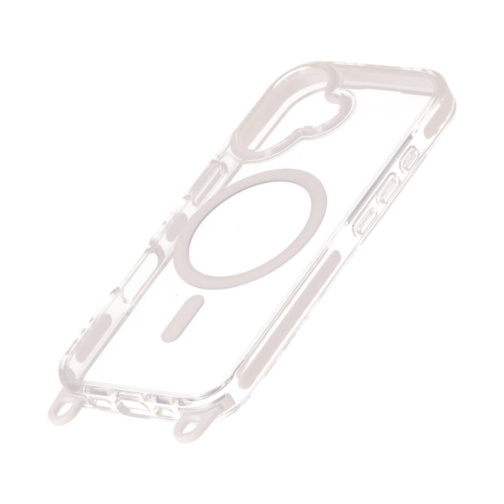 เคส Blue Box iPhone 17 LanyardFlex Clear White