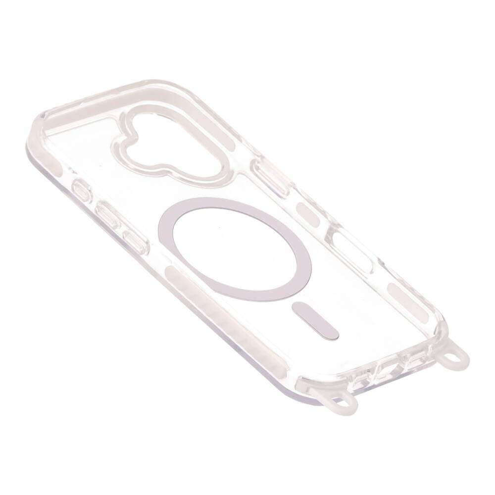 เคส Blue Box iPhone 17 LanyardFlex Clear White