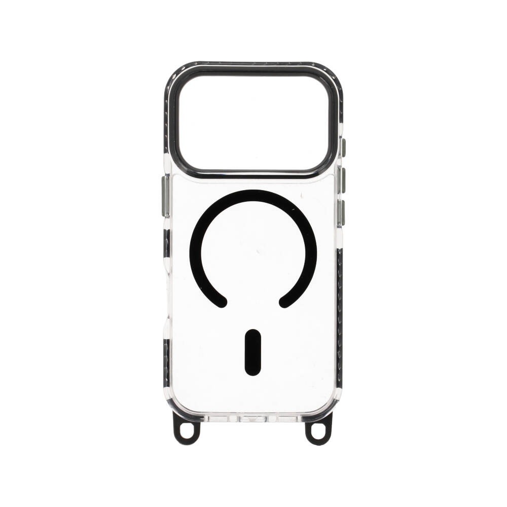 เคส Blue Box iPhone 17 Pro LanyardFlex Clear Black