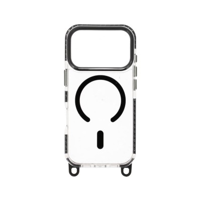 เคส Blue Box iPhone 17 Pro LanyardFlex Clear Black
