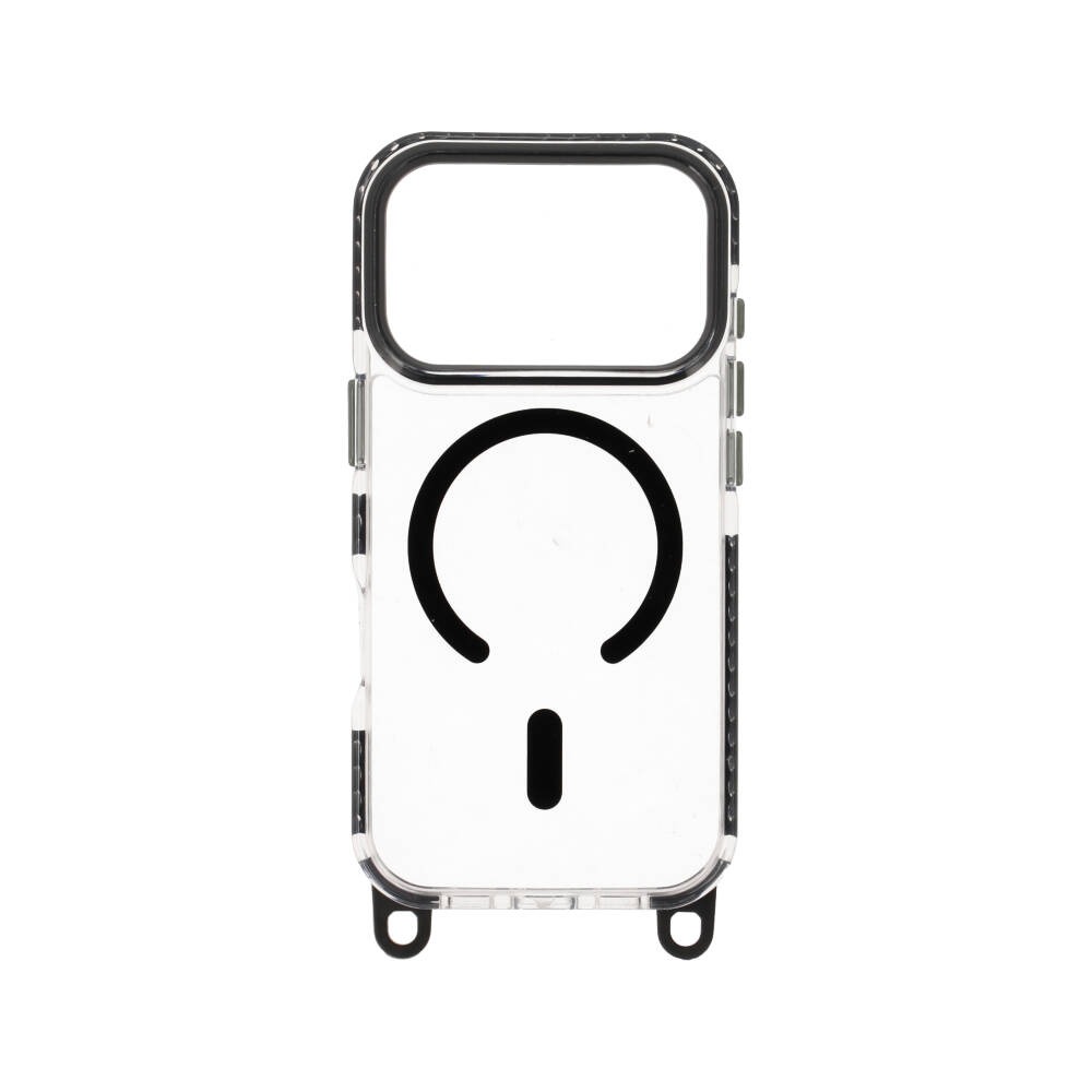 เคส Blue Box iPhone 17 Pro LanyardFlex Clear Black