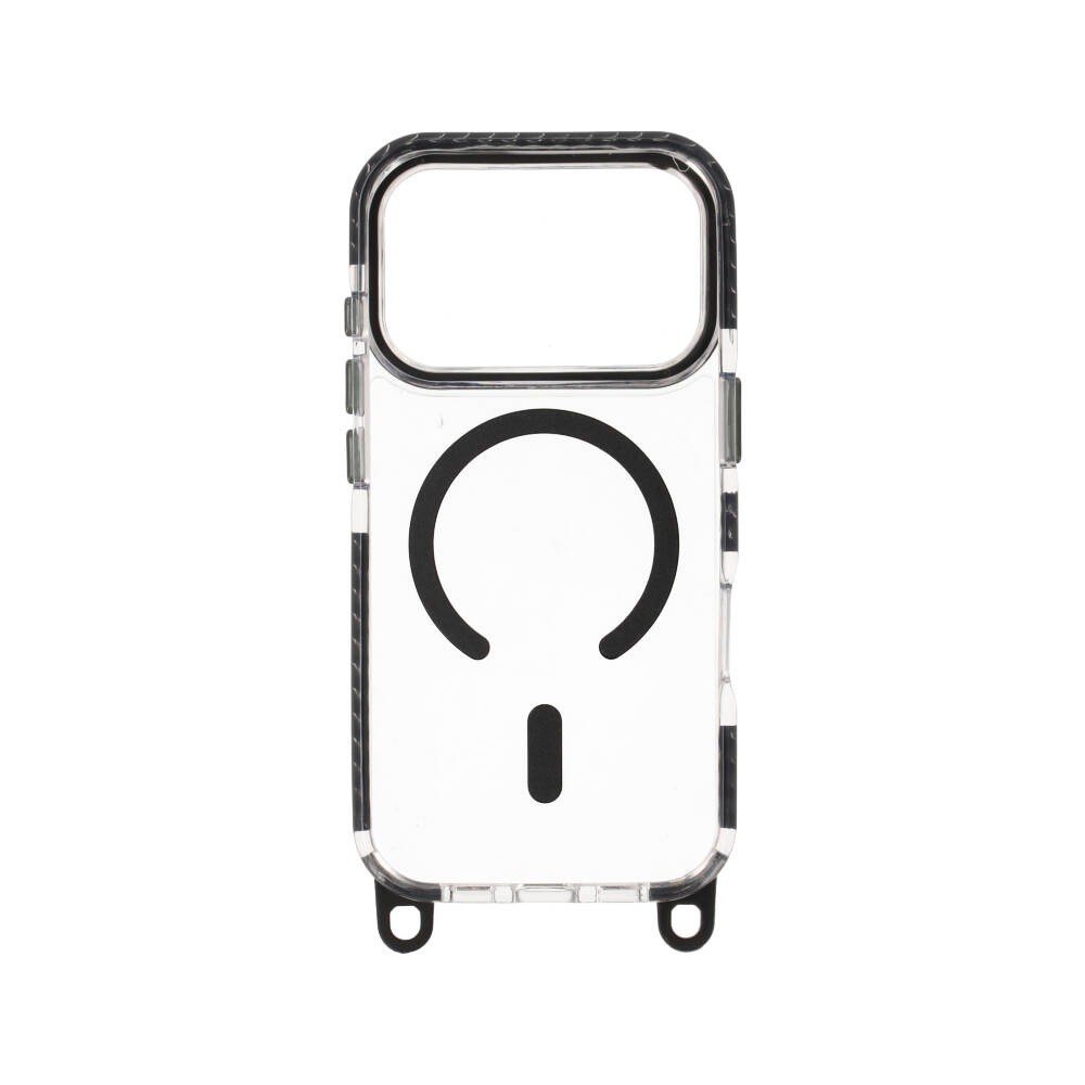 เคส Blue Box iPhone 17 Pro LanyardFlex Clear Black