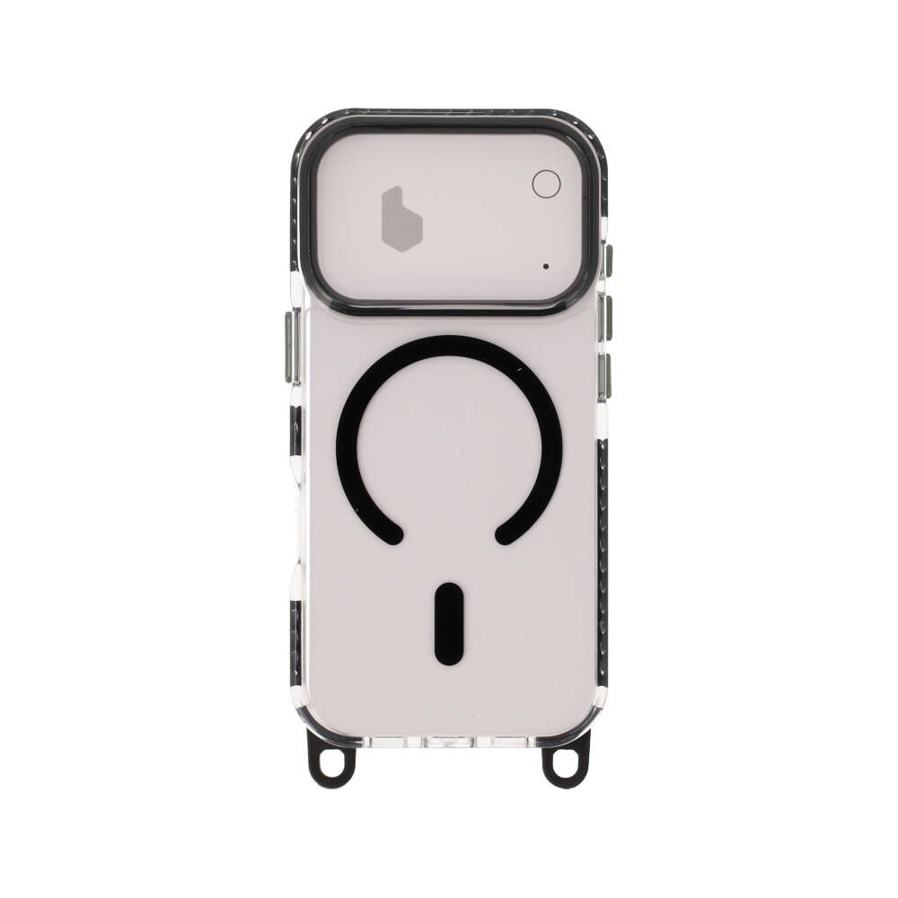 เคส Blue Box iPhone 17 Pro LanyardFlex Clear Black