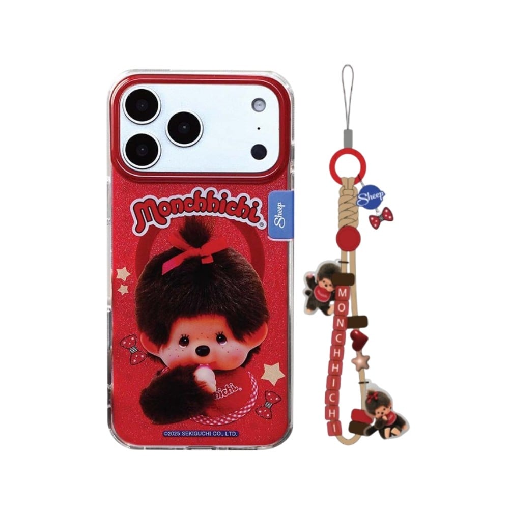 Sheep x Monchhichi เคส iPhone 17 Pro Magsafe - Kawaii Monchhichi