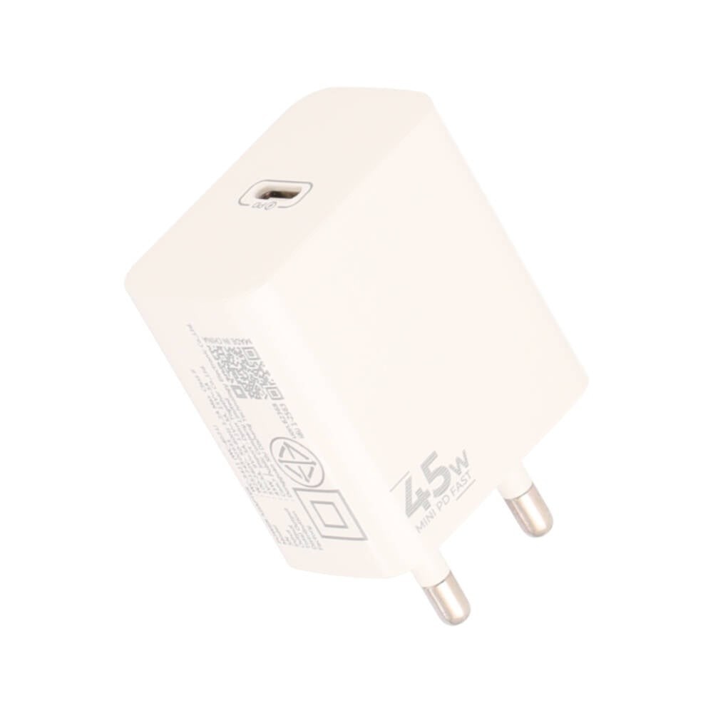 อะแดปเตอร์ Blue Box Wall USB Charger 1 USB-C (45W) White