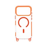 เคส Blue Box iPhone 17 Pro Max LanyardFlex Clear Orange