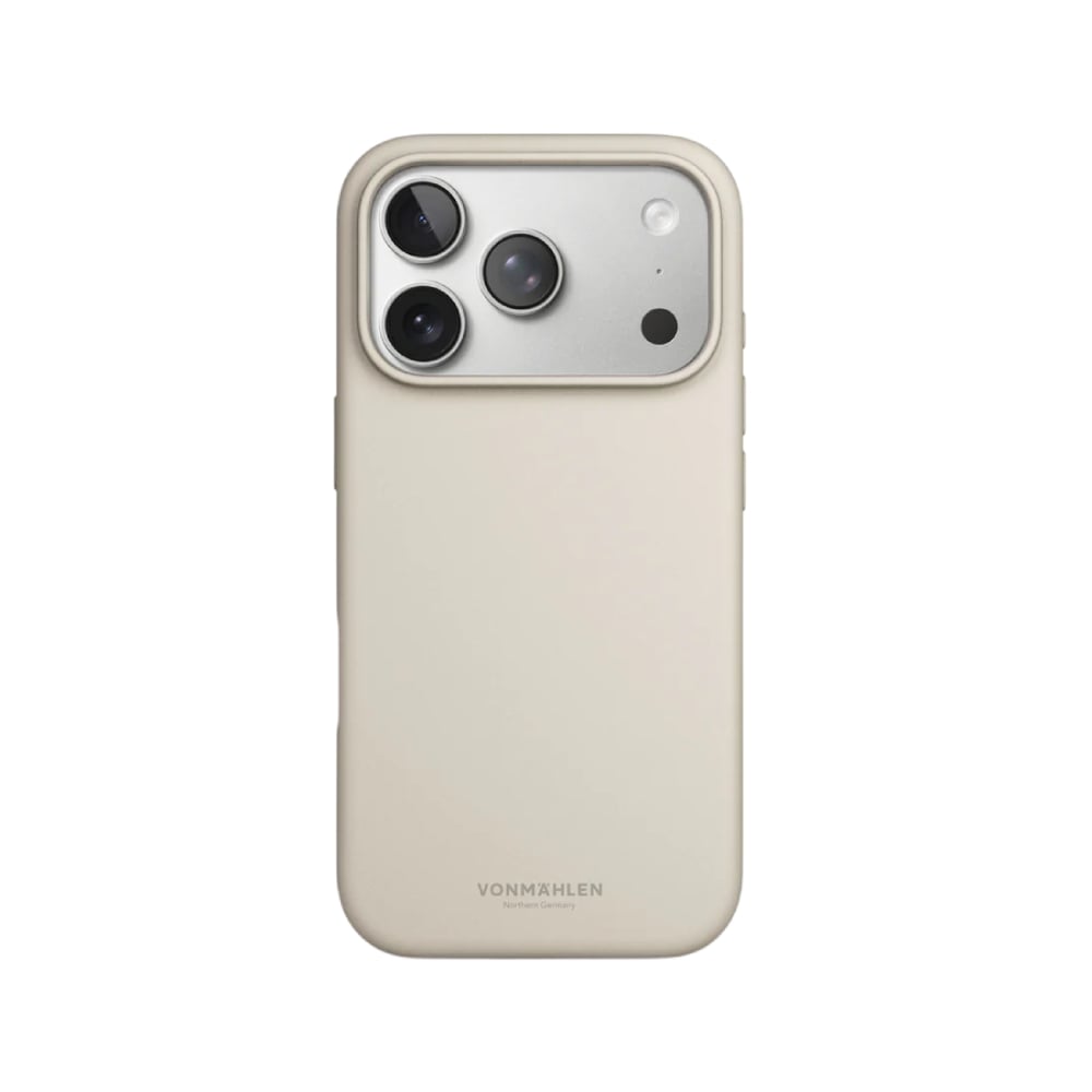 Vonmaehlen เคส iPhone 17 Pro Soft Silicone - Cream