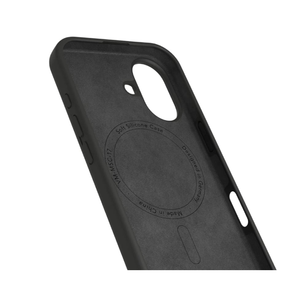 Vonmaehlen เคส iPhone 17 Soft Silicone - Black