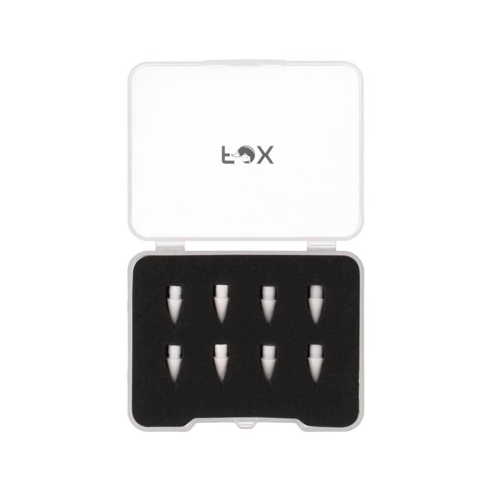 หัวปากกาไอแพด FOX Stylus Apple Pencil Tips Gen1/2 White (8 Pack)