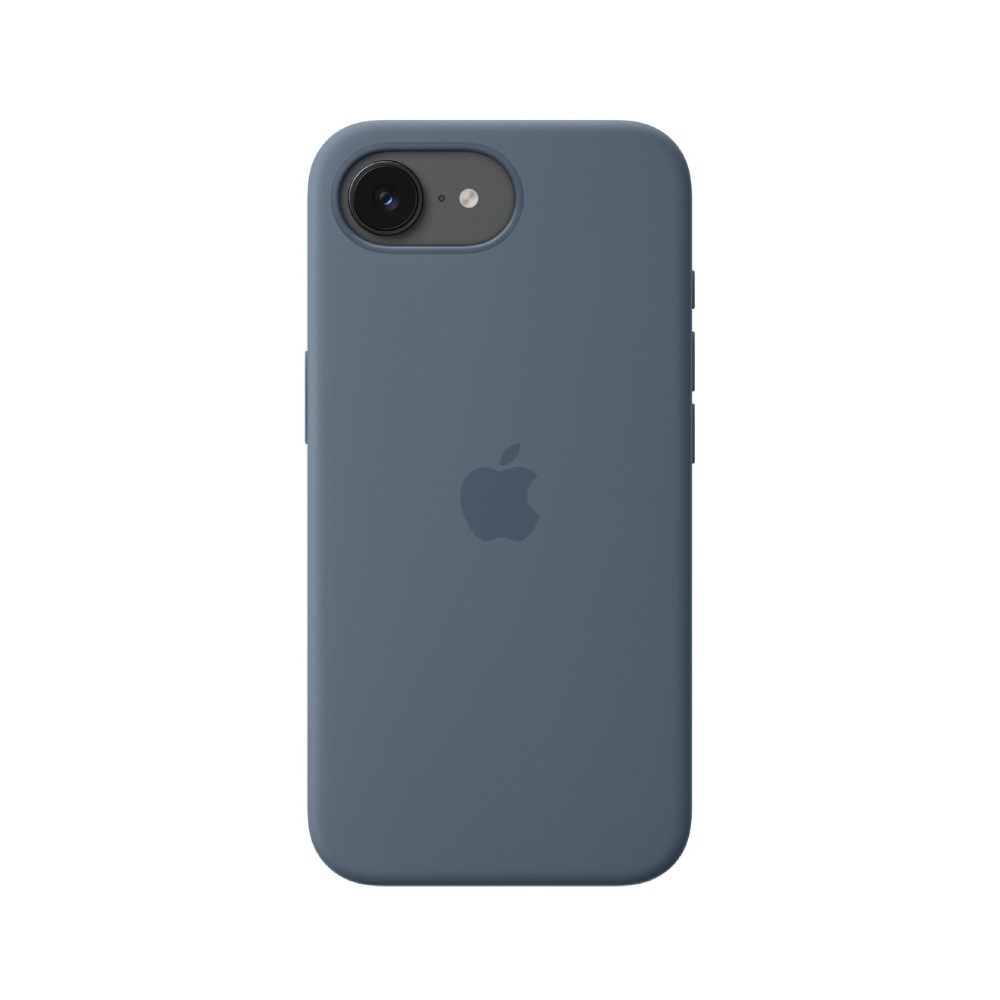 iPhone 17e Silicone Case with MagSafe - Anchor Blue