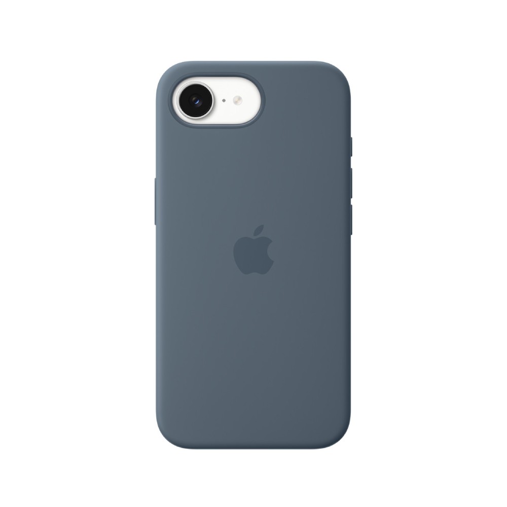iPhone 17e Silicone Case with MagSafe - Anchor Blue