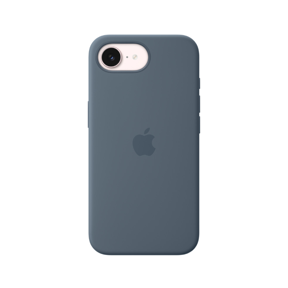 iPhone 17e Silicone Case with MagSafe - Anchor Blue