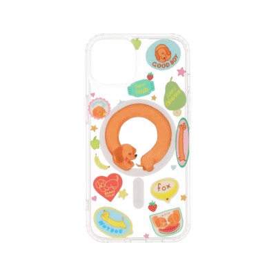 FOX x WORAPEACH เคส iPhone 13/14 Dachshund Magnetic