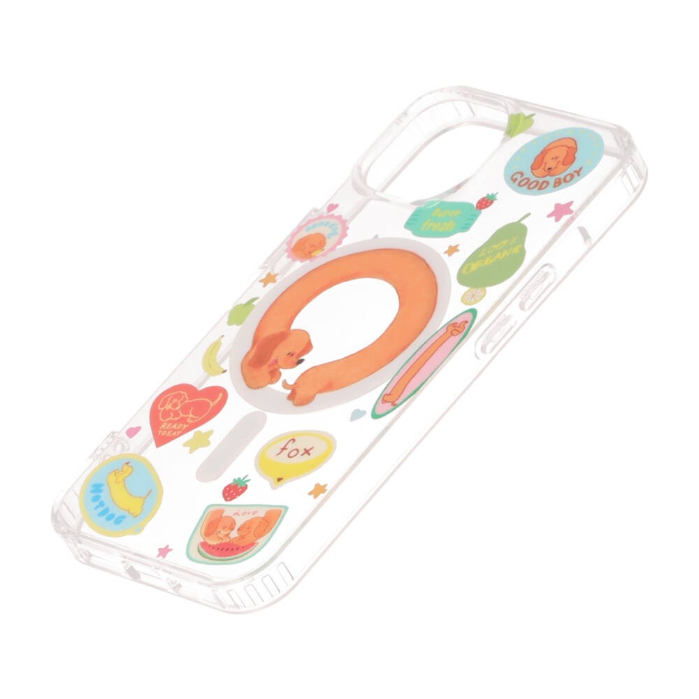 FOX x WORAPEACH เคส iPhone 13/14 Dachshund Magnetic
