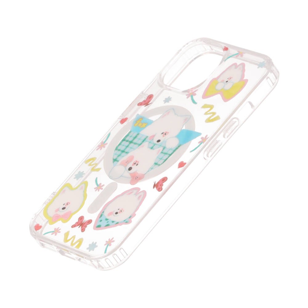 FOX x WORAPEACH เคส iPhone 15 Samoyed Magnetic