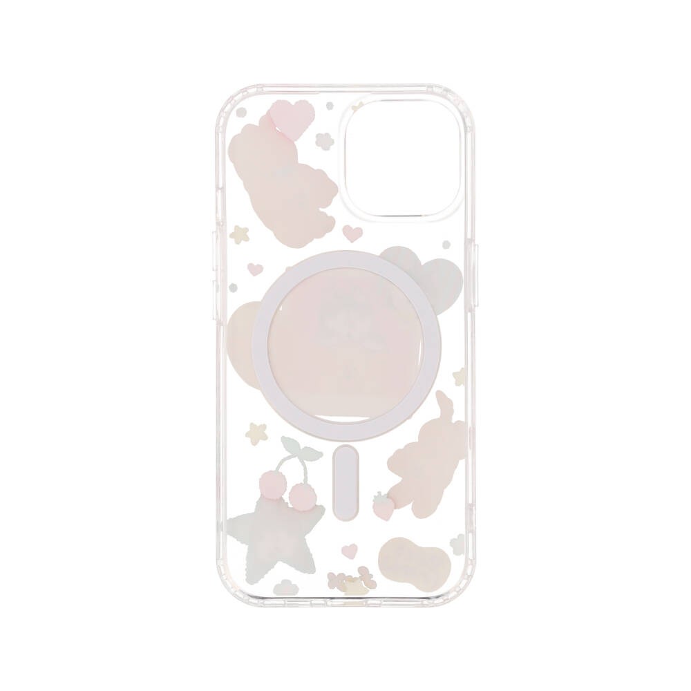 FOX x WORAPEACH เคส iPhone 15 Golden/Husky Magnetic