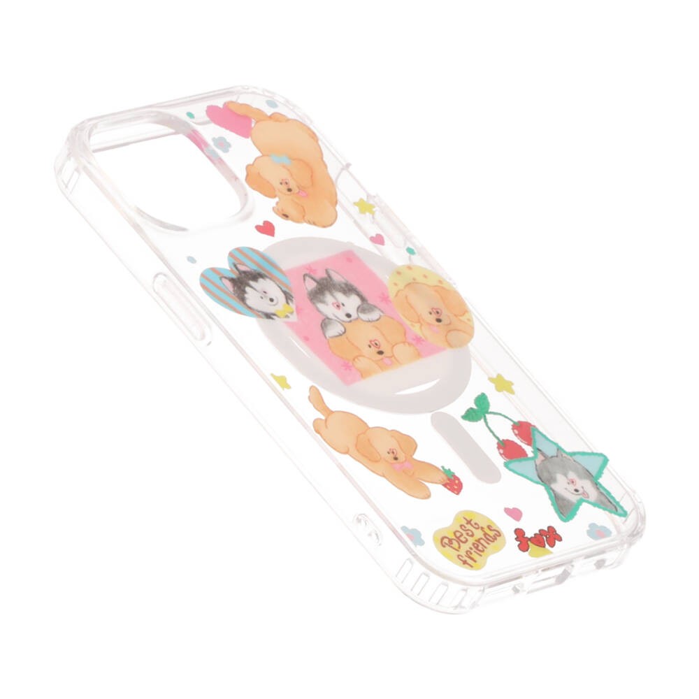 FOX x WORAPEACH เคส iPhone 15 Golden/Husky Magnetic